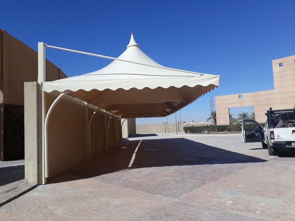 مظلات حدائق قماشية